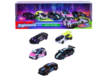 Majorette Neon Racer Giftpack 5 kosov eigrace