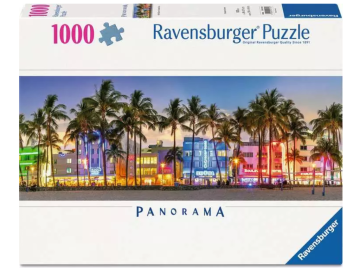 Sestavljanka Nočne luči na Ocean Drive 1000d eigrace