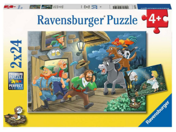 Sestavljanka Ura pravljic 2x24d eigrace