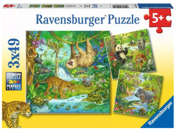 Sestavljanka Zabava v pragozdu 3x49d eigrace