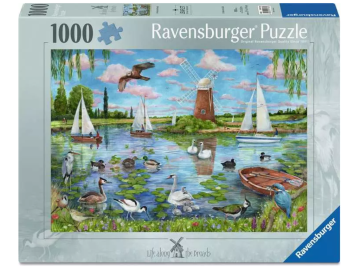 Sestavljanka Življenje ob kanalih Broads 1000d eigrace