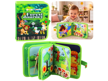 3D otroška senzorična knjiga - divje živali eigrace