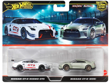 Hot Wheels Nissan GTR Nismo GT3 & 2017 Nissan GTR eigrace