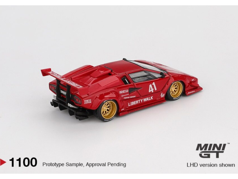 Mini GT Lamborghini Countach LB-Works Red 2025 | Eigrače.com