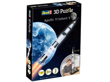 Revell 3D Puzzle Apollo 11 Saturn eigrace