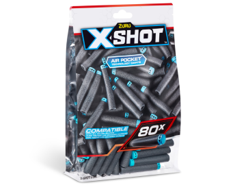 X-Shot mehki naboji 80 kosov eigrace
