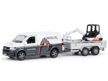 Kids Globe VW Transporter s prikolico eigrace