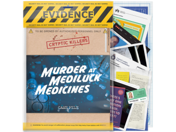 Detektivska igra - Murder at MediLuck Medicines eigrace
