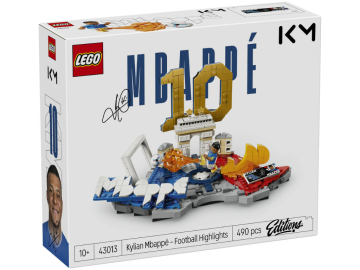 LEGO Editions Football Kylian Mbappe - vrhunci 43013 eigrace