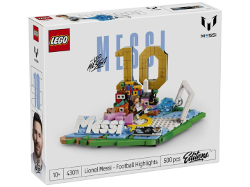 LEGO Editions Football Lionel Messi - vrhunci 43011 eigrace