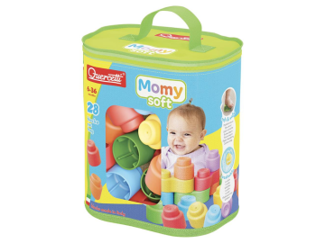 Quercetti Momy Soft - mehke kocke v torbi eigarce