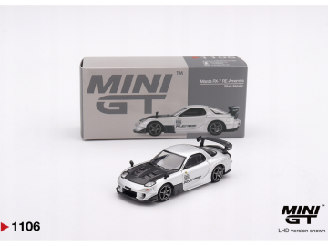 Mini GT Mazda RX7 RE-Amemiya Silver Metallic 2004 eigrace