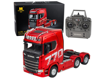 Huina RC tovornjak Scania 770 S - rdeč eigrace.com