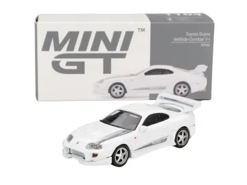 Mini GT Toyota Supra MK4 (A80) Veilside combat V-I White pearl metallic 2014 eigrace