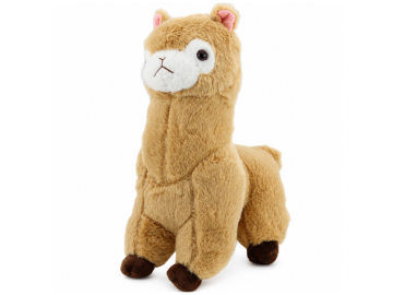 Plišasta igrača Lama - rjava 38cm eigrace