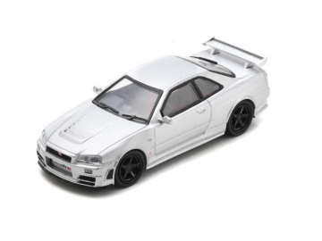 Schuco Nismo R34 GT-R Z-tune Silver eigrace