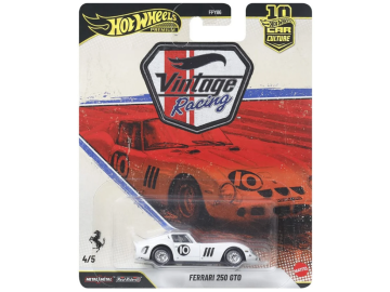 Hot Wheels Ferrari 250 GTO #10 white eigrace