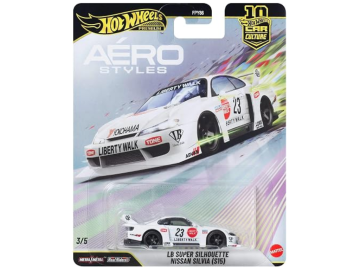 Hot Wheels Nissan Silvia (S15) LB Super Silhouette #23 white eigrace