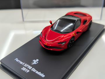 Magazine Models Ferrari SF90 Stradale 2019 red-black eigrace