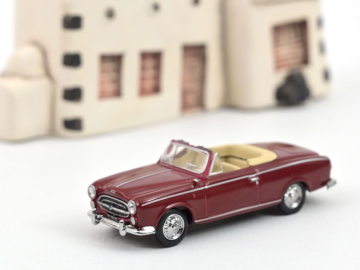 Norev Peugeot 403 Cabriolet 1957 Red eigrace