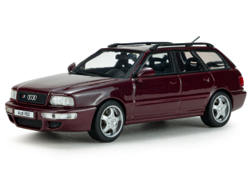 Solido Audi Avant RS2 1995 – rubinasto rdeč eigrace