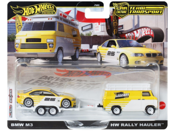 Hot Wheels Premium BMW M3 & HW Rally Hauler eigrace