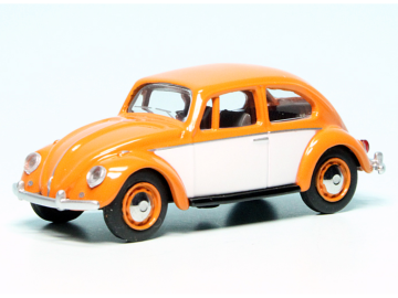 Schuco VW Beetle 2-tone Orange White eigrace